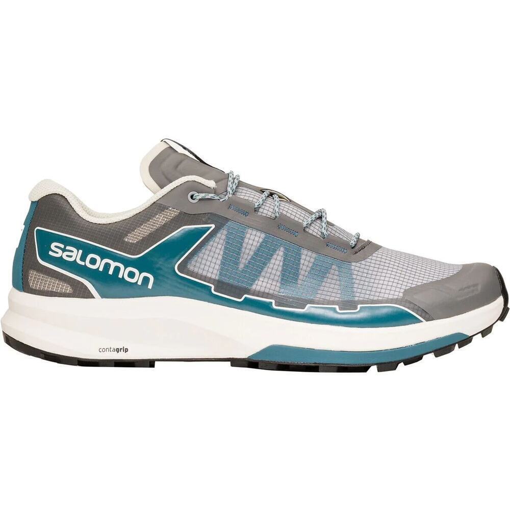 NWOT Salomon Ultra Raid Gray & Blue Men’s Outdoor Sneaker Sz 13